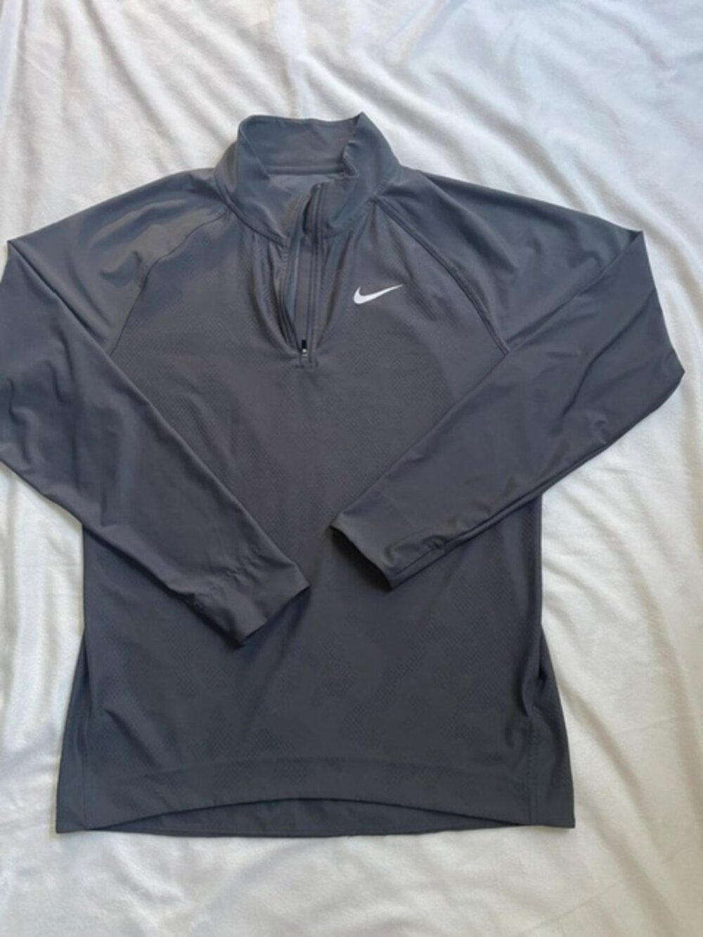 Nike Men's Dri-FIT ADV 1/4 Zip Pullover Activewear Sweatshirt, Black, Size S